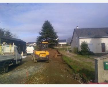 TRANCHÉE DRAINANTE POUR LA GESTION DES EAUX PLUVIALES – NORD SUR ERDRE (44)-4