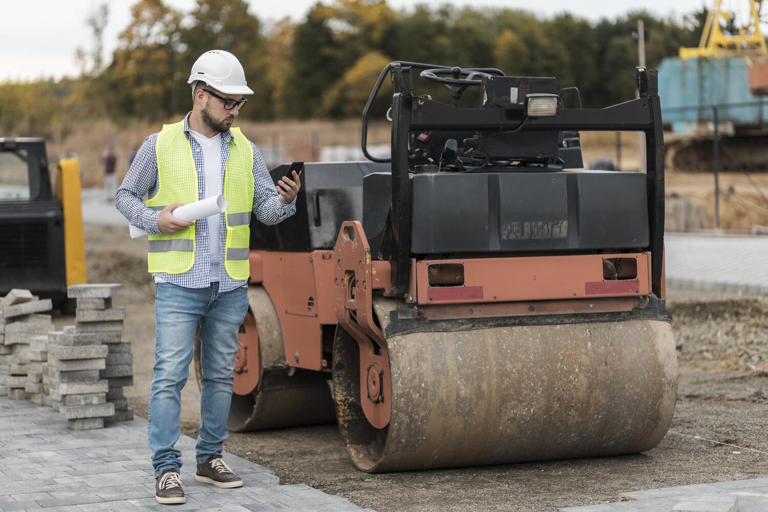 construction allée pavé autobloc